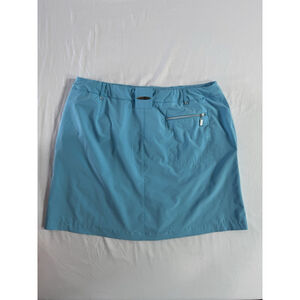 Jamie Sadock Women’s Skort Size 10 Turquoise Golf Skirt Athletic Stretch